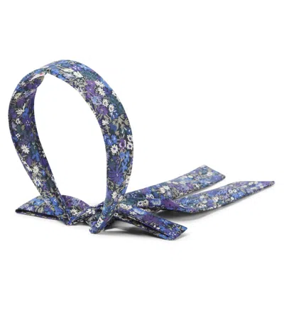 Bonpoint Kids' Anafi Cotton Barrette In Multi