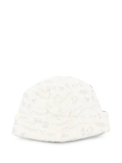 Bonpoint Babies' Animal-print Beanie Hat In Multi
