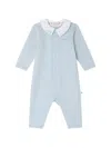 Bonpoint Anton Romper In Blue
