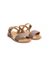 Bonpoint Apis Glitterly Sandals In 粉色