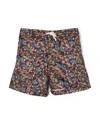 Bonpoint Ariel Floral-print Swim Shorts In Brown
