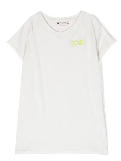 Bonpoint Kids' Asmae Cotton T-shirt In White