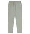 Bonpoint Aurelius Cotton-blend Leggings In Bleu Gris