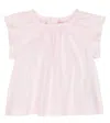 Bonpoint Baby Alisia Cotton Top In Pink