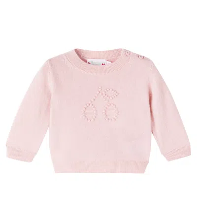 Bonpoint Baby Almire Cashmere Sweater In Pink