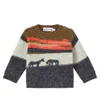 Bonpoint Jacquard Sweater In Multi