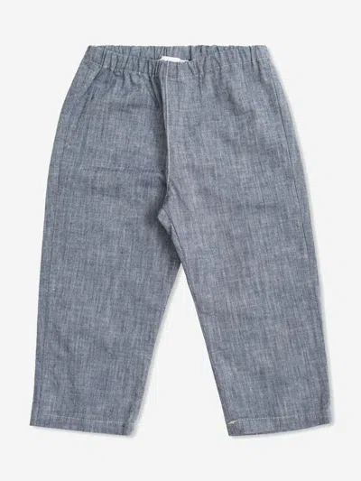 Bonpoint Kids'  Baby Bandy Trousers In Blue