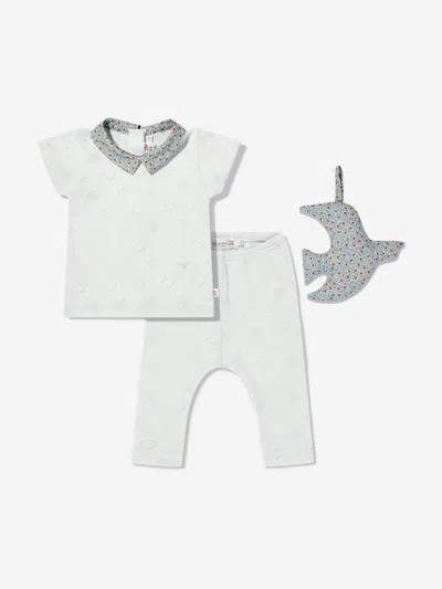 Bonpoint Kids'  Baby Boys Denice Gift Set In Blue