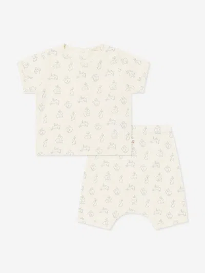 Bonpoint Baby Boys Fanilo Short Set In White