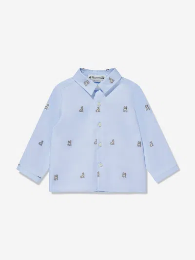 Bonpoint Kids'  Baby Boys Malo Shirt In Blue