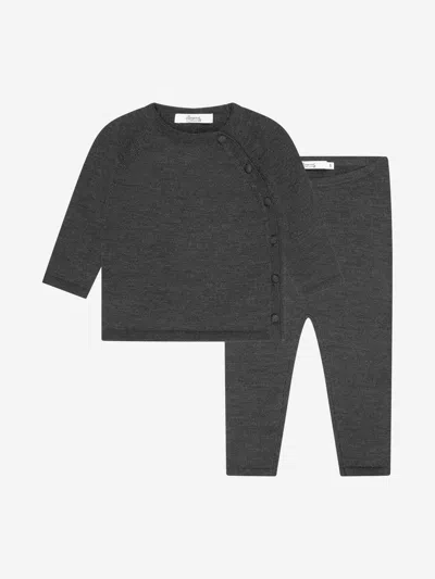 Bonpoint Kids' Baby Boys Set 1 Mth Grey In Gray