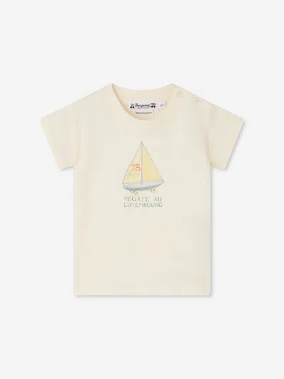 Bonpoint Kids'  Baby Boys Tom T-shirt In Ivory