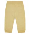 Bonpoint Baby Bram Cotton-blend Sweatpants In Beige