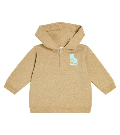 Bonpoint Baby Cody Cotton-blend Sweatshirt In Beige