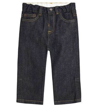 Bonpoint Baby Cookie Jeans In Dark Denim