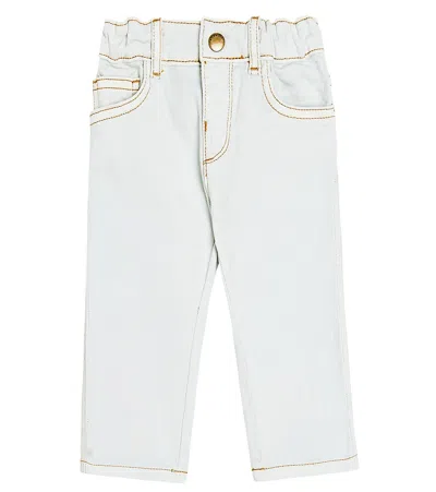 Bonpoint Baby Cookie Straight Jeans In Blue
