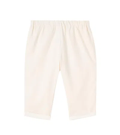 Bonpoint Baby Dandy Cotton Corduroy Pants In Nude