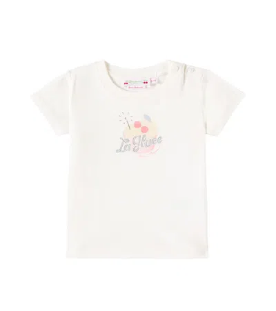 Bonpoint Baby Dom Printed Cotton Jersey T-shirt In Upb Ivoire