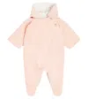 Bonpoint Février Racing Suit In Pink Blush In Pink