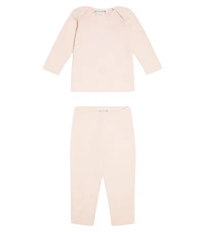 Bonpoint Set Fili Aus Pullover Und Hose In Pink