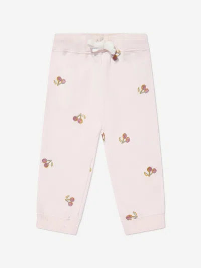 Bonpoint Baby Girls Bambo Joggers In Pink