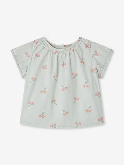 Bonpoint Baby Girls Beshanti Blouse In Green