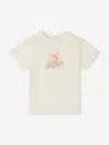 Bonpoint Baby Girls Dom T-shirt In Ivory