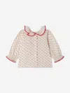 Bonpoint Baby Girls Jojoba Blouse In Red
