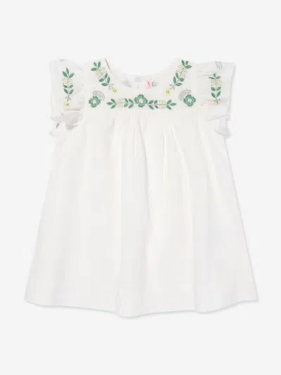 Bonpoint Baby Girls Laurie Dress In Ivory
