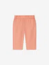 Bonpoint Luciole Elasticated-waist Leggings In Orange