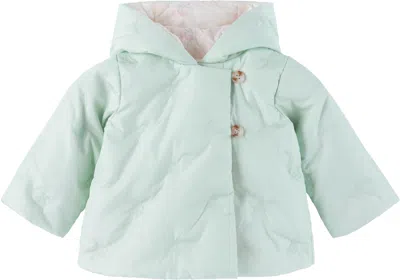 Bonpoint Baby Green Bonno Puffer Jacket In 041c Vert Celadon