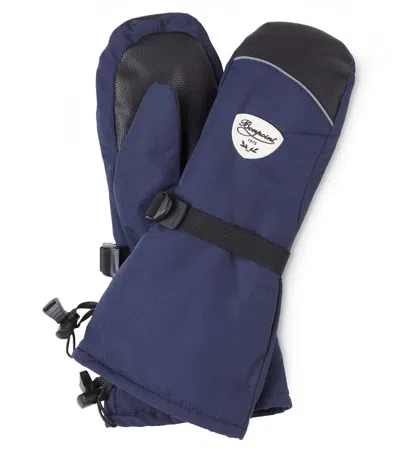 Bonpoint Kids' Baby Jidi Logo Ski Gloves In Blue