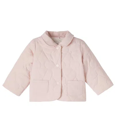 Bonpoint Baby Juno Quilted Puffer Jacket In Pink