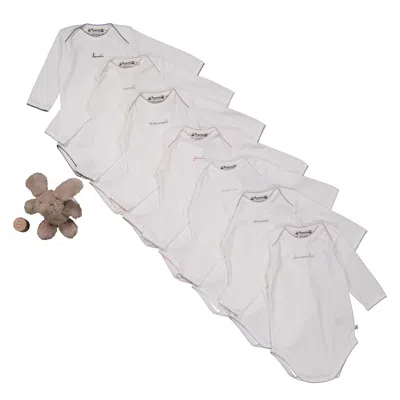Bonpoint Baby Mixed Set With Onesies In White