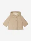 Bonpoint Baby Padded Hooded Jacket In Brown