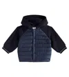 Bonpoint Baby Pepito Quilted Jacket In Blue