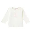 Bonpoint Baby Tahsina Cotton T-shirt In White