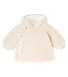Bonpoint Baby Thala Hooded Jacket In Neutral