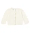 Bonpoint Baby Tibile Wool And Alpaca Cardigan In Neutral