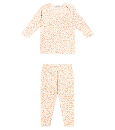 Bonpoint Baby Set Timi Aus Top Und Hose In Beige