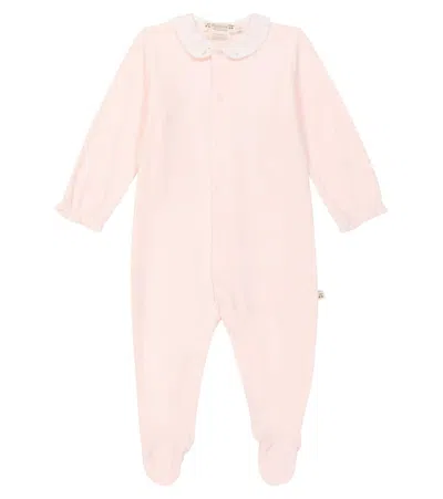 Bonpoint Baby Tintina Cotton-blend Onesie In White