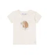 Bonpoint Baby Tom Printed Cotton Jersey T-shirt In White