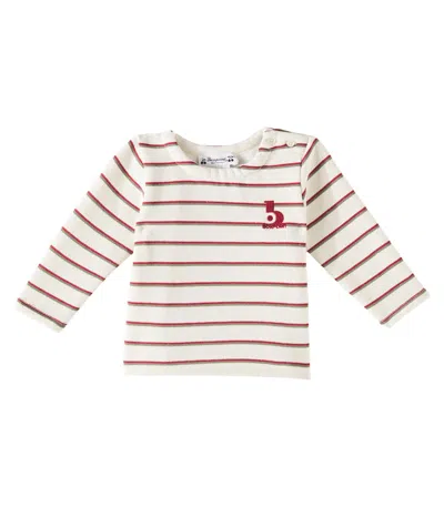 Bonpoint Baby Tourbillon Cotton-blend Jersey T-shirt In Multicoloured
