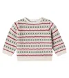 Bonpoint Baby Wool And Cotton-blend Sweater In Multi