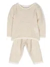 Bonpoint Bambini Cashmere Two-piece Set In Neutrals