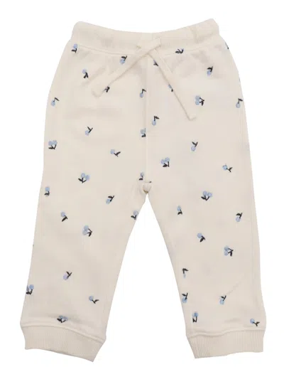 Bonpoint Kids' Bambo Jogging Pants In Ivory