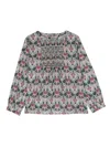 Bonpoint Bluse Mit Barock-print In Green