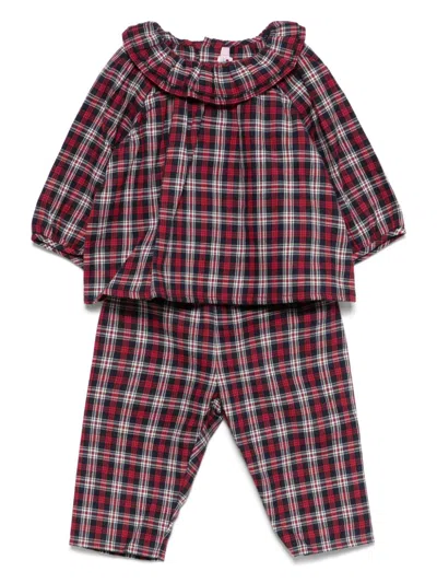Bonpoint Babies' Barulina Trousers Set In Red