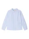 Bonpoint Basiline Cotton Shirt In Blue