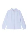 Bonpoint Basiline Cotton Shirt In Blue